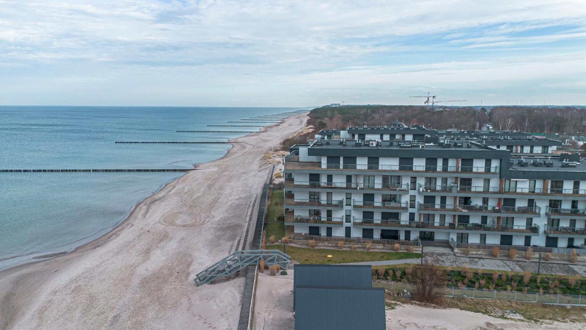 Seaview Plaza Daire Dziwnów Dış mekan fotoğraf