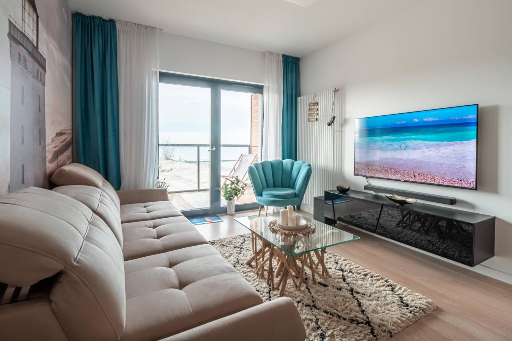 Seaview Plaza Daire Dziwnów Dış mekan fotoğraf