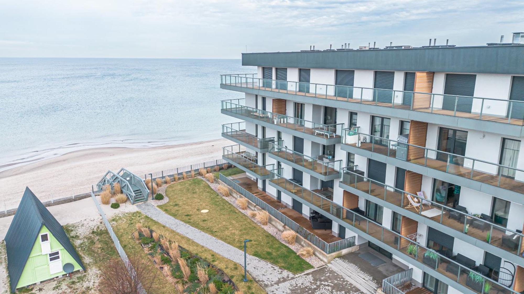 Seaview Plaza Daire Dziwnów Dış mekan fotoğraf