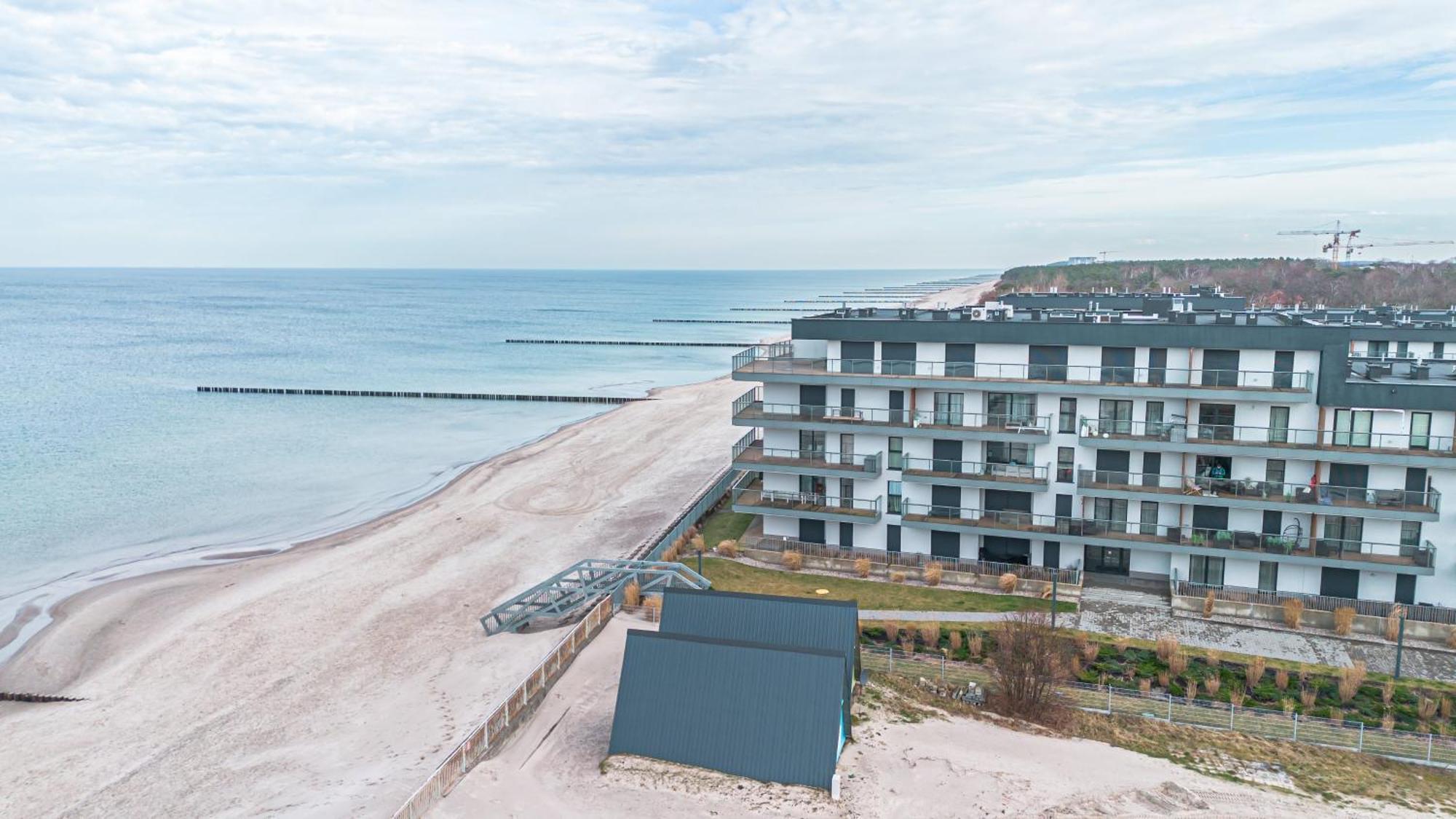 Seaview Plaza Daire Dziwnów Dış mekan fotoğraf