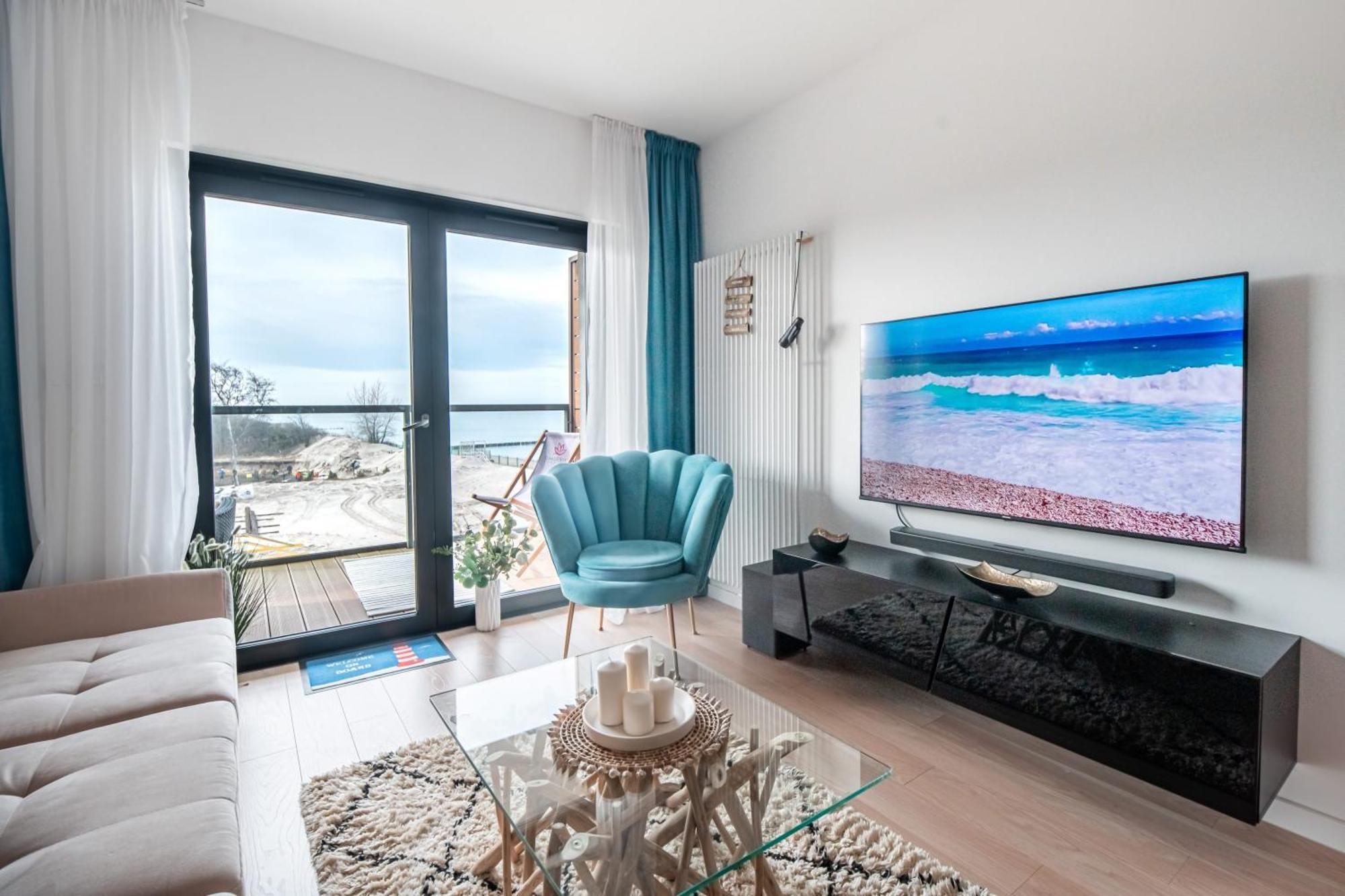Seaview Plaza Daire Dziwnów Dış mekan fotoğraf